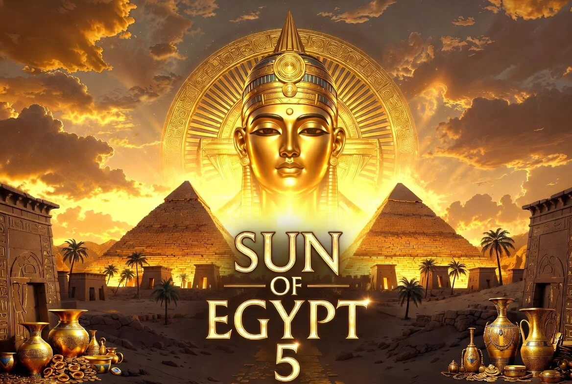 Sun of Egypt 5 slot — расширенная сетка 6×4 от 3 Oaks Gaming